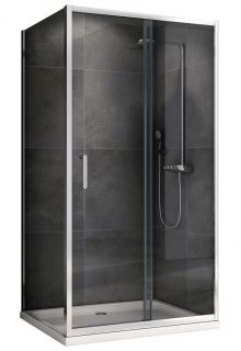 Душевой уголок ABBER Schwarzer Diamant AG301305-S605 130x60см хром