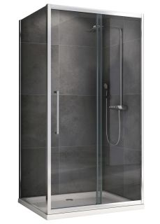 Душевой уголок ABBER Schwarzer Diamant AG30160H-S60 160x60см хром