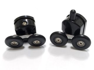 Душевой уголок ABBER Schwarzer Diamant AG30110BMH-S80BM 110x80см чёрный