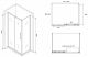 Душевой уголок ABBER Schwarzer Diamant 180x90см AG30180BH-S90B