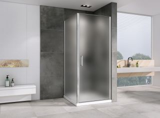 Душевой уголок ABBER Sonnenstrand AG04080M-S85M 80x85см хром