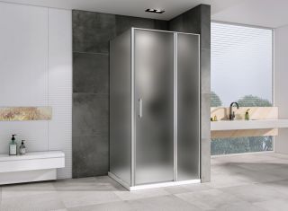 Душевой уголок ABBER Sonnenstrand AG04100MS-S90M 100x90см хром