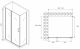 Душевой уголок ABBER Sonnenstrand 110x100см хром AG04110S-S100