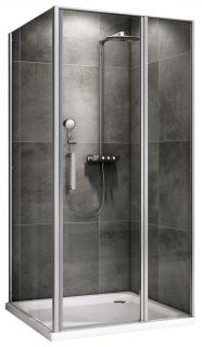 Душевой уголок ABBER Sonnenstrand 120x100см хром AG04120S-S100