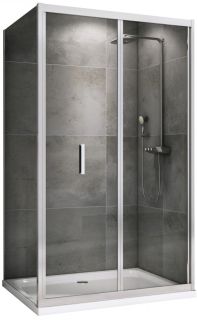 Душевой уголок ABBER Sonnenstrand 100x90см хром AG07100-S90