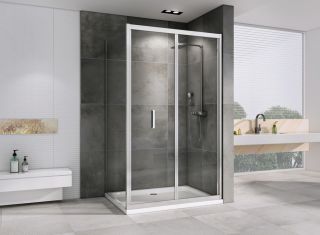 Душевой уголок ABBER Sonnenstrand AG07120-S75 120x75см хром