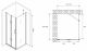 Душевой уголок ABBER Zart AG08080P-S91 80x90см хром