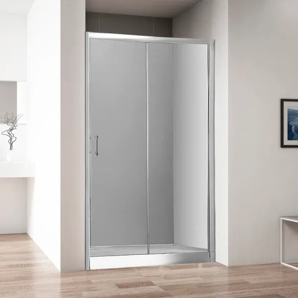 Душевая дверь Aquanet Alfa NAA6121 168420 120 см стекло прозрачное профиль хром