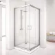 Душевой уголок Aquanet Alfa Cube NAA1142 185041 100x100 см стекло прозрачное профиль хром