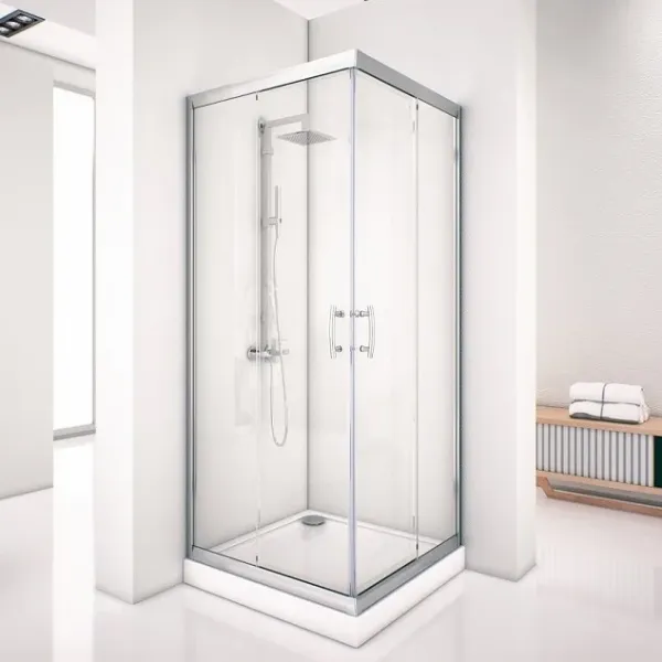 Душевой уголок Aquanet Alfa Cube NAA1142 168416 90x90 см стекло прозрачное профиль хром