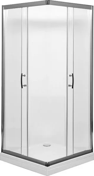 Душевой уголок Aquanet Alfa Cube NAA1142 168416 90x90 см стекло прозрачное профиль хром