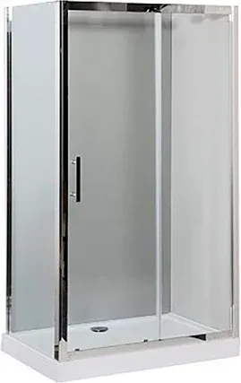 Душевой уголок Aquanet Delta NPE1131 183844 140x80 см стекло прозрачное профиль хром