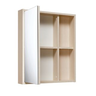 Зеркальный шкаф Runo универсальный Эко 60 (УТ000001834)