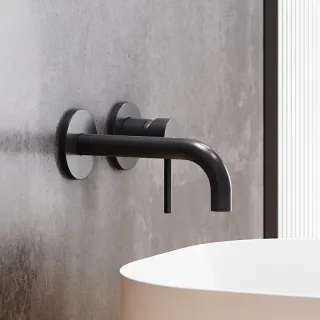 Смеситель для раковины Damixa Scandinavian Pure 360260300 черный