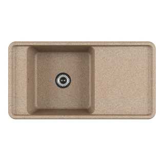 Мойка кухонная Акватон Беллис 97см песочный 1A725132BS220