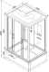 Душевая кабина AvaCan EM 4516 с электрикой 160x85 см
