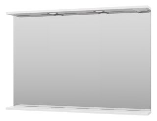 Зеркало с подсветкой Misty Енисей 105см белый