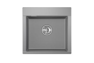 Мойка кухонная Granula 5201, АЛЮМИНИУМ