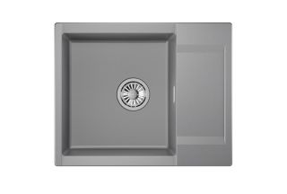 Мойка кухонная Granula 6202, АЛЮМИНИУМ
