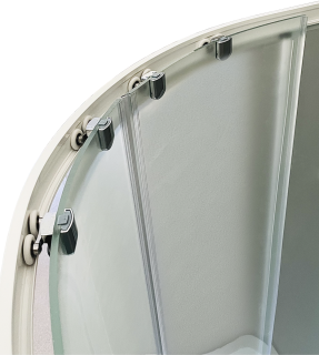 Душевой уголок Royal Bath BK 120x80см правый белый RB8120BK-C-R