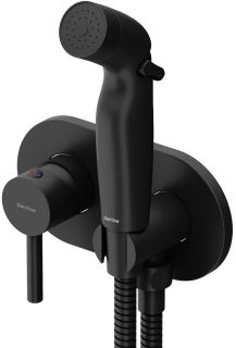 Гигиенический душ со смесителем Damixa Option чёрный матовый 212000300