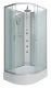 Душевая кабина Niagara NG-33974-14RBKTG с гидромассажем 90x70см серебро/матовое