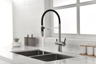 Смеситель для кухни Paulmark Gravity Gr213188-NI никель