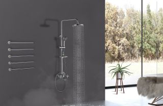 Душевая стойка Rossinka RS42-46 для ванны и душа