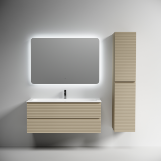 Тумба подвесная под раковину Sancos Folk FL120CP 120 см капучино