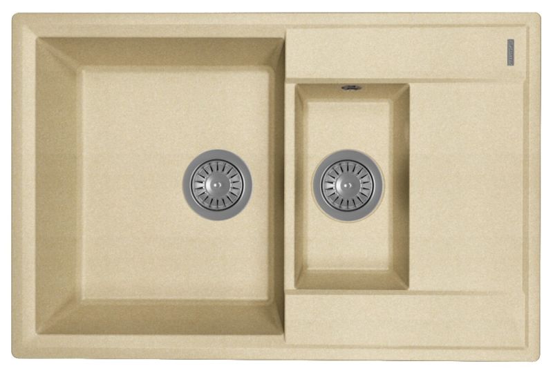Кухонная мойка Florentina Консул 760К бежевый