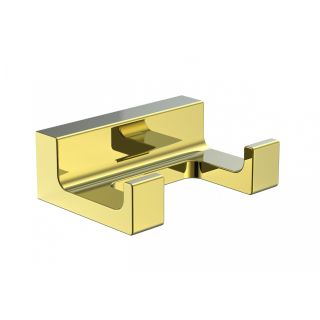Двойной крючок для ванной Wonzon & Woghand Eclipse WW-9125-LG золото глянцевое