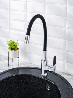 Смеситель для кухни РМС SL123BL-016F хром