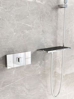 Душевой комплект Vincea Futura VSFW-2F11TCH термостатический встраиваемый, трехрежимный, хром