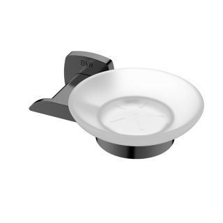 Комплект аксессуаров для ванной комнаты Black and White 7810GM Темно-серый