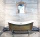 Ванна из искусственного камня Фэма Стиль Габриэлла на опорах белых  187x84 см