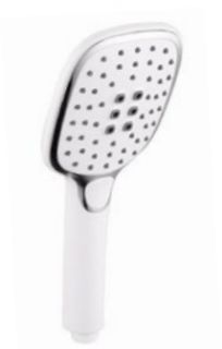 Лейка душевая (3 режима) Grocenberg GB33601 Белый хром