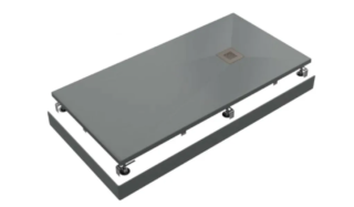 Поддон литьевой Good Door Essentia ГРАФИТ 1200x700 см