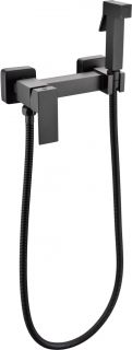 Смеситель с гигиеническим душем Grocenberg GB101N Черный матовый