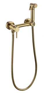 Смеситель с гигиеническим душем Grocenberg GB103N Бронза