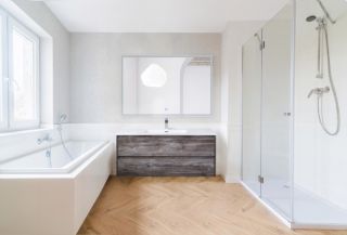 Зеркало BelBagno с LED-подсветкой и кнопочным управлением SPC-GRT-1200-800-LED-BTN