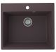Кухонная мойка Ulgran Quartz Forte 580-06 трюфель
