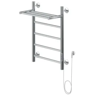 Полотенцесушитель электрический Aquanet Mauro 282005 с полкой 60x40 см хром