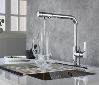 Смеситель для кухни Timo Hette хром 1026/00F