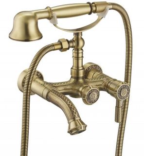 Смеситель  Zorg Antic A 200W-BR для ванны и душа