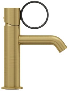 Смеситель для раковины Jacob Delafon Vivienne Signature E38682-LB2-2MB латунь матовая/чёрный