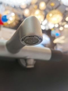 Смеситель для ванны AltroBagno Intento 0216 GrNe серый/черный