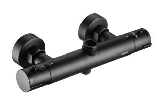 Смеситель для душа Swedbe Hermes 9022B термостатический чёрный