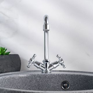 Смеситель для кухни РМС SL71-271F хром