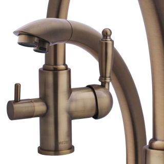 Смеситель для кухни Swedbe Selene Plus 8043 с каналом для подключения фильтра бронза