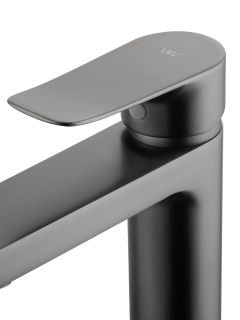 Смеситель для раковины Wonzon & Woghand Blend WW-A40222-BGG тёмный графит